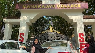 A Day In My College🏫MAHARAJAS COLLEGE ERNAKULAM ❤️collegetour collegevibes farsanavlogs [upl. by Ebsen]