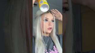 Grwm 🩷 shortsviral grwm makeup wigs wiginstall hairloss trending [upl. by Rus328]