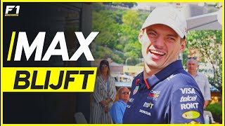 Verstappen kiest in 2025 TOCH voor Red Bull Racing  F1 VANDAAG [upl. by Ecniv]