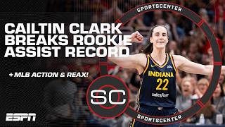 Caitlin Clark BREAKS rookie assist record 📈  Ohtani BLASTS 39th homer  SportsCenter YT Exclusive [upl. by Bound977]