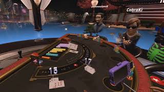 VR BLACKJACK POKERSTARS VR [upl. by Azriel948]