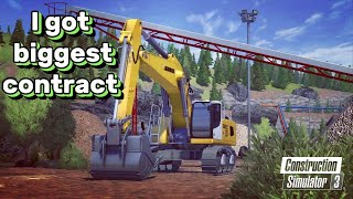 CONTRACTION SIMULATOR 3 II I GOT BIGGEST CONTRACT 🔥🔥 PART 1 [upl. by Ayhtin977]