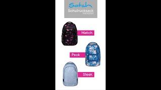 Satch Schulrucksack Modellvergleich  202223 [upl. by Carter]