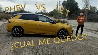 Opel Astra 2023 PHEV vs 12 T 130CV Prueba completa  review en español [upl. by Kcirneh]