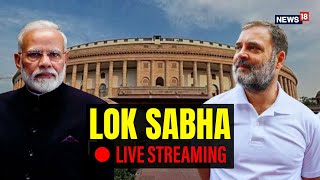 Lok Sabha Live Today  Massive Showdown in Sansad  Caste Census Debate Intensifies  N18G [upl. by Carisa]