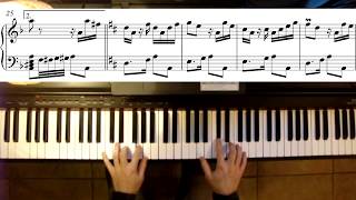 El Choclo  Tango  Easy Piano Cover  Sheet Music [upl. by Enyad461]