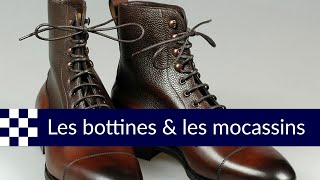 33 Les souliers masculins  les bottines et les mocassins [upl. by Korey]