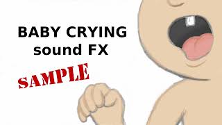 Baby Crying Sound Effects  Cry Laugh and Cooing [upl. by Ailhat]