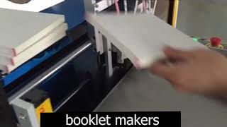 Book Makers Book Block Head Band Machine [upl. by Devona]