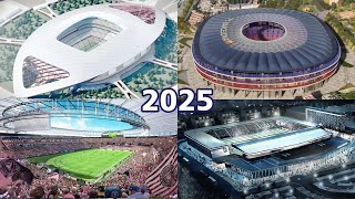 New Football Stadiums Opening in 2025 [upl. by Noyahs]