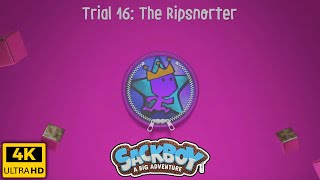 Sackboy A Big Adventure  Knitted Knight Trial  The Ripsnorter 16  GOLD [upl. by Cote]