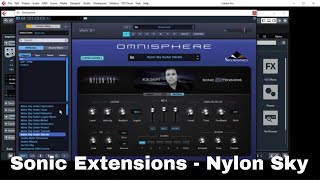 Omnisphere Nylon Sky For Omnisphere  No Talk  Deep Sonic Extensions Nylon Sky Walkthrough [upl. by Grosz]