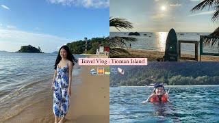 Travel Vlog  Tioman Island Malaysia ​Paya Beach Resort  Day 1 [upl. by Oibirot]