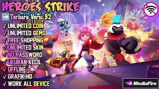 Heroes Strike Mod Menu v92 Terbaru 2024 Unlock All Characters amp No Password [upl. by Aifoz506]