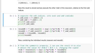 DIP 04  Fourier Transform  10 Fast Fourier Transform implementation in Python [upl. by Yhtak]