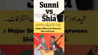 Shia VS Sunni  شیعہ اور سنی فرقہ میں اختلاف 6 بنیادی جڑیں  Sunni VS Shia Differences shiavssunni [upl. by Atiuqad74]