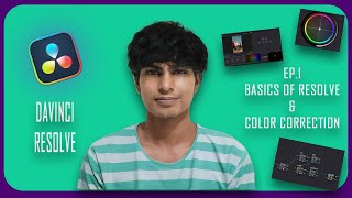 COLOR GRADING TUTORIAL  DAVINCI RESOLVE  COLOR PAGE BASICS  COLOR CORRECTION  IN TAMIL [upl. by Tunk96]