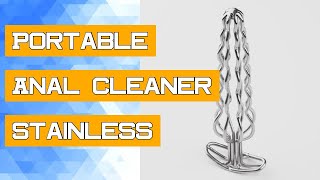 Portable Anal Cleaner Stainless Steel Bidet Enlarge Anal Douche Shower Cleaning 6ball Hollow Enemato [upl. by Hadwin366]