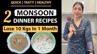 7 Dinner Recipes For Fast Weight Loss  Healthy Dinner Recipe  Lose Weight Fast In HindiFat to Fab [upl. by Reeta273]