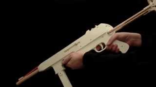 MP40 quotSchmeisserquot Rubberband Gun [upl. by Boak]