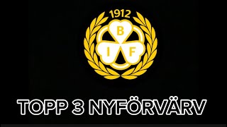 BRYNÄS IF TOPP 3 NYFÖRVÄRV INFÖR SÄSONGEN 202425  SHL [upl. by Denny]