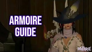 FFXIV 21 0129 The Armoire Guide [upl. by Mcgrody]