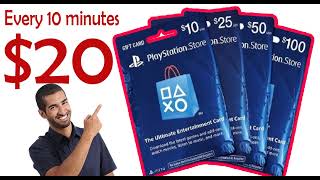 FREE PSN CODES  FREE PSN GIFT CARD [upl. by Orenid]