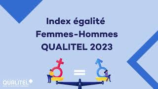 Index égalité FemmesHommes QUALITEL 2023 [upl. by Zap]