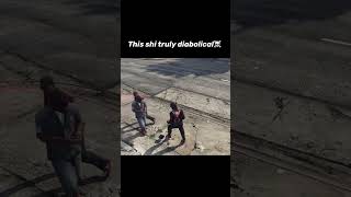 I didn’t know muggers can do this gta5 [upl. by Yetnom778]