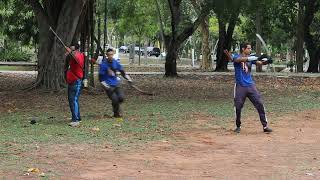 Chronicles of the red cleric Dominican Medieval fantasy Elvish archery training [upl. by Terti]