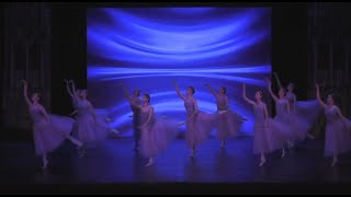 バレエ「青のセレナード」 ballet ”Blue Serenade”「バレエのテリトリー」舞踊学校生徒（ヴィクオリヤ・ホロゴヴァヤ） [upl. by Ahsekar]