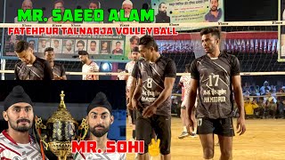 S1💯Mr Sohi✌️Saeed Alam  Saad Club Koiladi🆚Hameedpur  Fatehpur Talnarja Volleyball Tornament [upl. by Isman215]