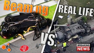 RealLife Accidents in BeamNG Drive 1 [upl. by Ratna]