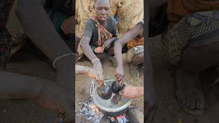 Wow🔥Together Family eating Lunchtime very delicious food 😋 hadzabe tribe Lifestyle [upl. by Giacobo53]