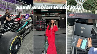 Saudi Arabian Grand Prix vlog 🏎️ PADDOCK CLUB F1 experience 🏁 [upl. by Akeimahs]