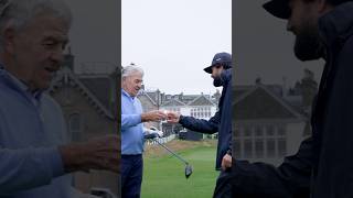 Caddy returns new Captains drive at the Old Course 👏 golf standrews [upl. by Iris68]