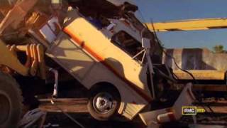 Breaking Bad RV destruction  Poor Hank [upl. by Ring]