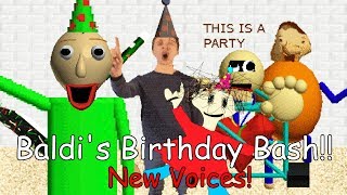 Yins Birthday Bash Reimagined Gameplay  Baldis Basics Fangame Part 1 of 2 [upl. by Hahnke908]