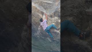 Mount Evans Bouldering Bierstadt V10 [upl. by Harolda]