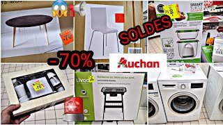 AUCHAN🚨SOLDES📢JUSQUÀ70🚨MOBILIERDÉCOELECTROMENAGERVAISSELLE ETC 310121 AUCHAN AUCHANFRANCE [upl. by Nairb]