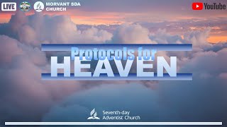 Morvant SDA Sabbath Service  Protocols for Heaven  March 19 2022 [upl. by Ahsirtap813]