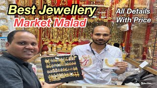 लग्नसराई पारंपरिक दागिने स्वस्त आणि मस्त मार्केट  Bridal Jewellery Shopping  1Gram Gold Jewellery [upl. by Kusin]