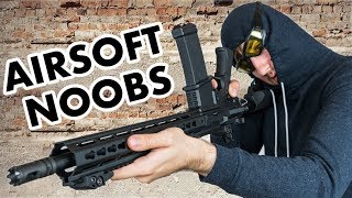 10 Kinds Of AIRSOFT NOOBS [upl. by Anaigroeg]