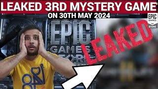 3RD MYSTERY GAME IS LEAKED  EPIC GAMES MYSTERY GAME 2024 [upl. by Ardnasirhc]