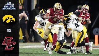 Iowa vs Boston College Pinstripe Bowl Highlights 2017 [upl. by Anirtek202]