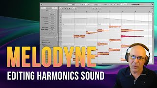 Melodyne Tutorial  Editing Harmonics Sound [upl. by Lalittah]