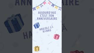 Aujourdhui cest ton anniversaire [upl. by Aletta]