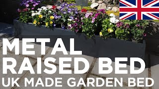 Steel Raised Garden Beds  Ecosure  UK made [upl. by Inele]