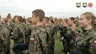 UROCZYSTE ŚLUBOWANIE KADETÓW KLAS I LICEÓW MUNDUROWYCH PUL z Wołomina i Dębego Wielkiego 🇵🇱 [upl. by Sivahc]