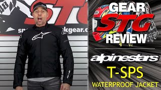 Alpinestars TSPS Waterproof Jacket  Sportbike Track Gear [upl. by Ahsehyt]